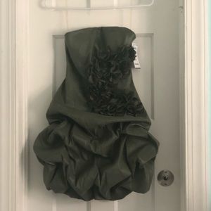Romeo & Juliet Couture Strapless Dress